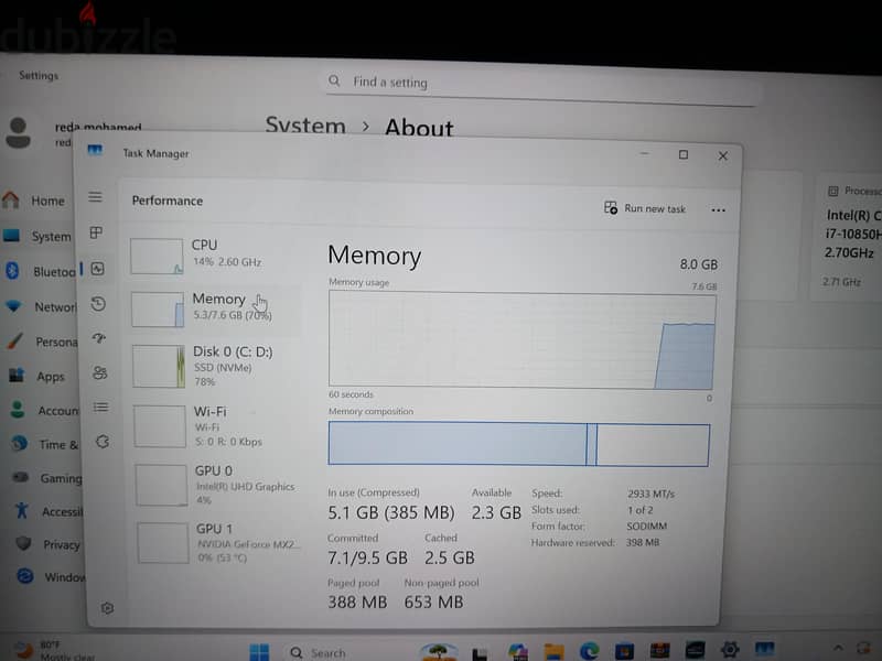 Dell latitude 5411 7