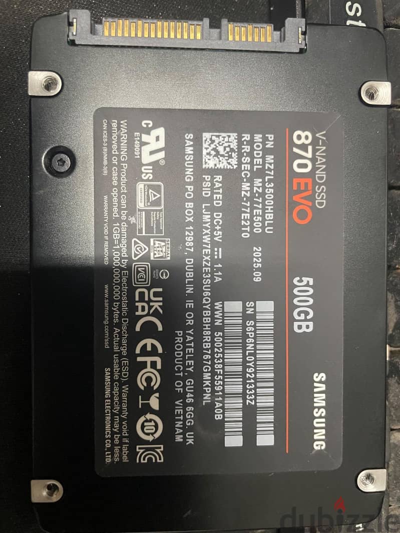 Samsung SSD 870 EVO 500GB 2