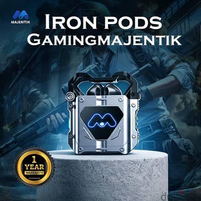 سماعة جيمنج ايرون - Iron pods"