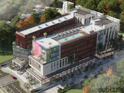 Premium 33 sqm Front-Facing Administrative Office for Sale at Prime Plaza | Heart of 6th of October City | 8% Down Payment | Installments Up to 150 Mo