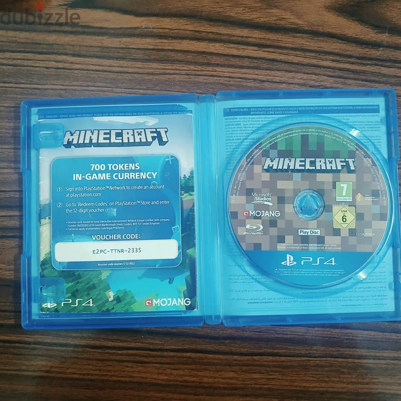 MINECRAFT PS4 USED 1