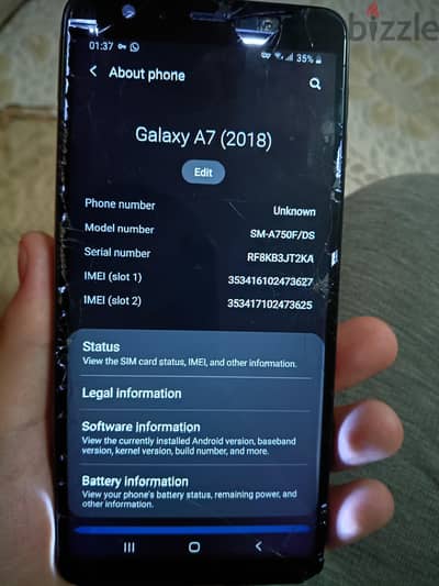 Samsung Galaxy A7 2018