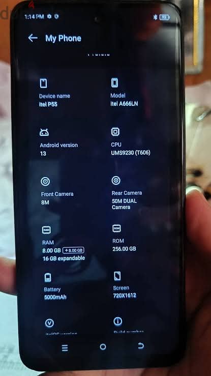 Itel p55 1