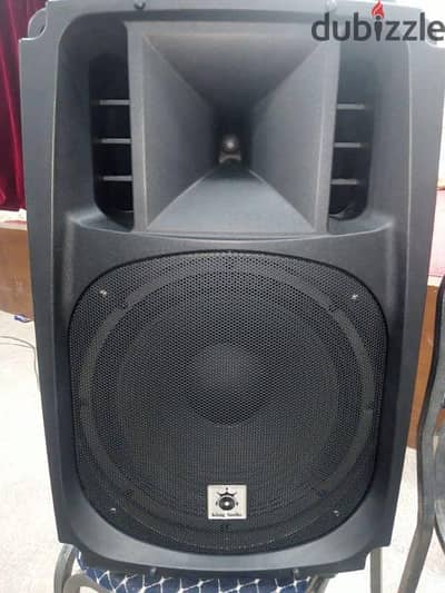 KING AUDIO W17 8 INCH ACTIVE SPEAKERكينج اوديو ٨ بوصه . .