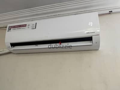 تكييف ال جي انفرتار بارد ساخن ٣ حصان يعمل بحاله جيده