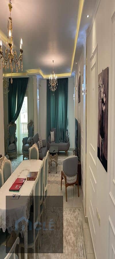 A Luxury fully furnished apartment with the latest furniture and appliances is available for rent at the lowest price in South Lotus, Fifth Settlement