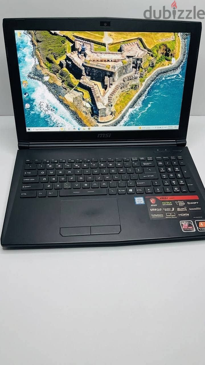 MSI Gaming laptop 3