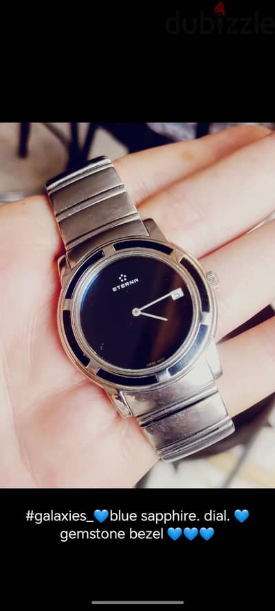Eterna Galaxis blue sapphire