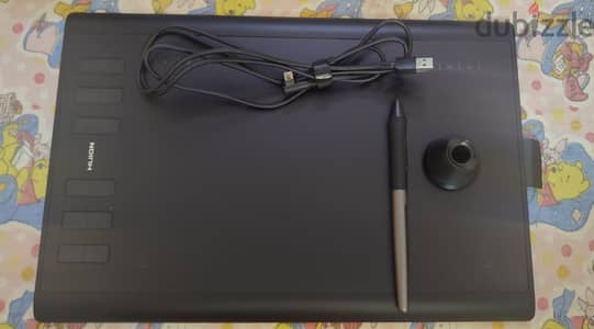 جرافيك تابلت graphic tablet Huion H1060P (مستعمل بحالة ممتازة) 