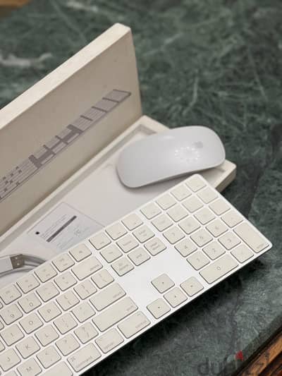 Apple magic keyboard full numeric full keyboard & Magic mouse 2