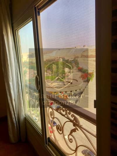 Distinct apartment for rent – Zahraa Al Maadi    Very special location in front of Wadi Degla Club