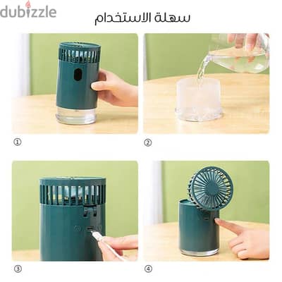 مروحة ديجيتال بفواحة