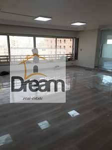 Luxury office 350 m for rent on Mohy Eddin Abu El-Ezz main street, corner of Masdqa 90000 EGP