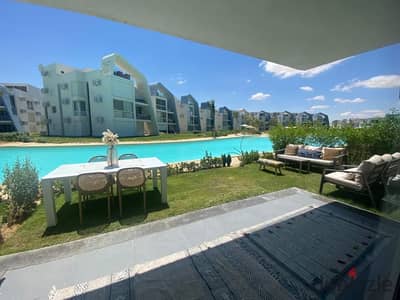 شاليه للبيع في فوكا باي - 130 متر + جاردن 80 متر - لوكيشن مميز على اللاجون   -Fouka Bay - Chalet for Sale
