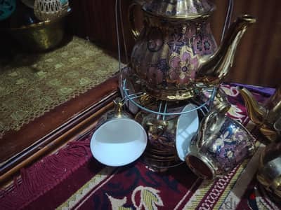 طقم شاى تركى دهبى
