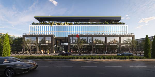 A rare investment opportunity to own a commercial unit in the heart of Vista Mall, Shorouk City, featuring flexible spaces, prime location, and unpara