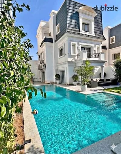 Fully finished villa, ready to move in, for sale in Mountain View 1.1, ideally located in the heart of New Cairo, directly opposite the Public Prosecu