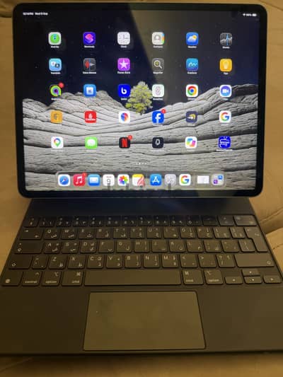 iPad Pro 12.9 inch 5th generation Model 2021 with Magic Keyboard