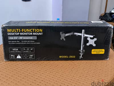 Multi-Function Z022 حامل شاشة مكتبي Monitor Arm – 15 إلى 30 بوصة VESA
