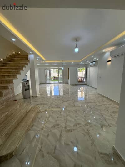 I villa garden for rent in mountain view hyde park new cairo