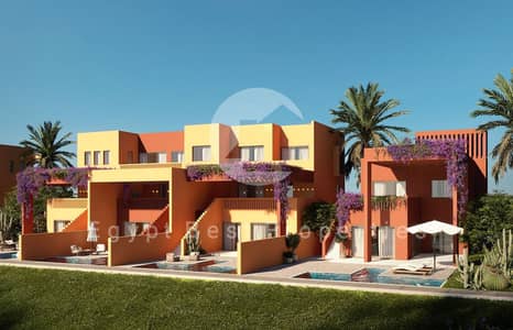 آخر شاليه ب٣ غرف نوم في الجونة البحر الأحمر من أوراسكوم بالتقسيط على ٥ سنين!!