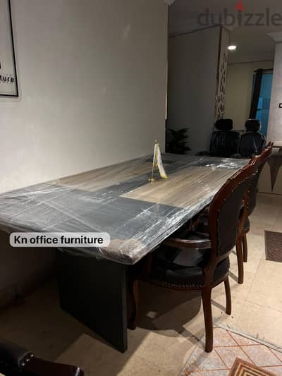 ترابيزه اجتماعات خشب اسبانى مستورد من شركة kn office furniture