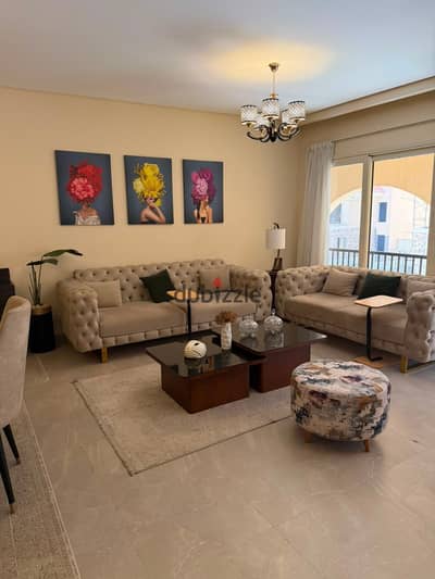 Fully Furnished Apartment 182m for Sale in 90Avenue, 1st Floor, Prime Location Near AUC in New Cairo, Great Deal