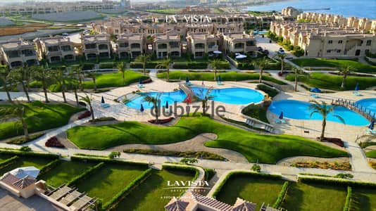 شاليه 130م - 3 غرف Pool View في La Vista Gardens العين السخنة - مقدم 5% فقط