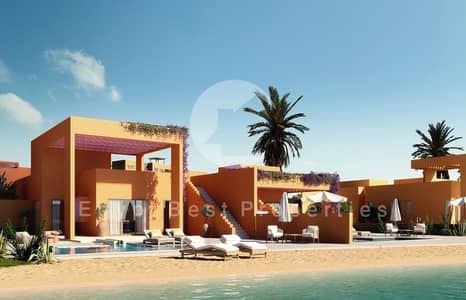 FOR SALE LAST DOUBLE VIEW TOWN HOUSE IN RED SEA GOUNA ORASCOM OVER 5 YEARS INSTALLMENTS!!!