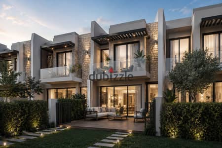 تاون هاوس ميدل 241م + جاردن 88م في Moon Hills 5 - تقسيط على 10 سنين