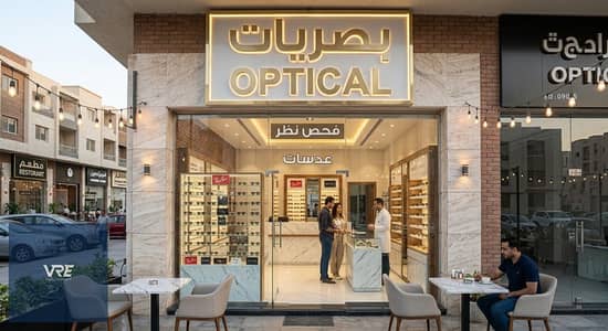 محل تجارى  ارضي على واجهة المول والبلازا بزهراء المعادي