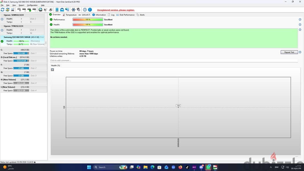 Samsung SSD 860 Evo 4
