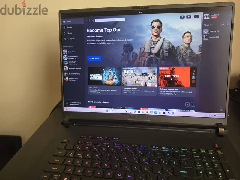 ASUS ROG SCAR 18 like new 2