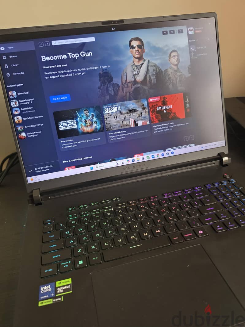 ASUS ROG SCAR 18 like new 4