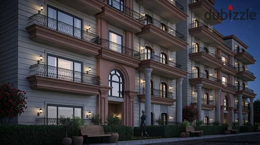 Apartment for Sale 103 sqm, 2 Bedrooms, Fully Finished, Ground Floor in Sheikh Zayed, Installments up to 10 Years