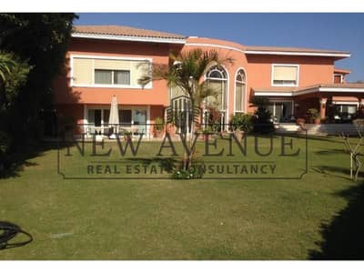 Standalone for Sale in a Prime Location 1st Row Golf - Bahary - Fully Finished with ACs - Ready to move - in Katameya Heights New Cairo