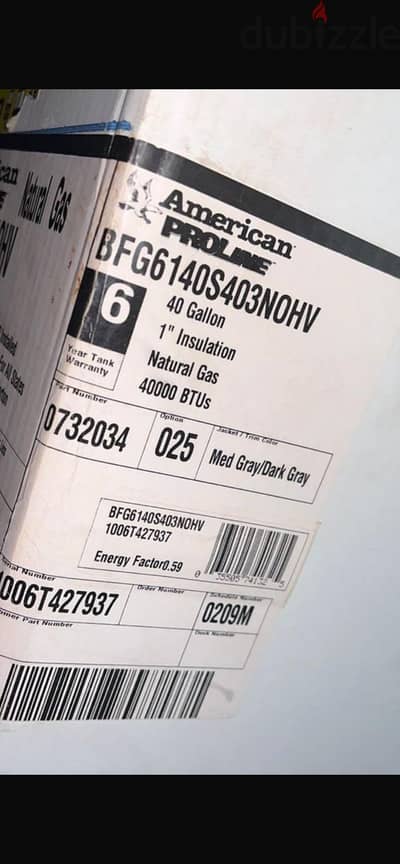 Gas water heater