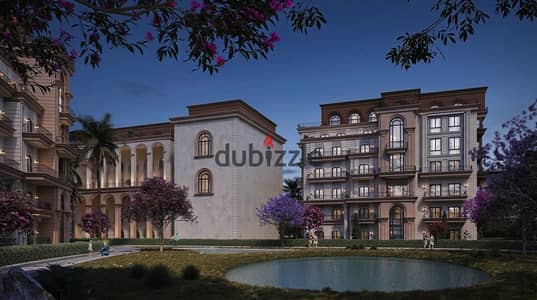 Apartment for Sale 114 sqm 2 Bedrooms Ground Floor with Landscape View IN Sheikh Zayed, Installments up to 10 Years