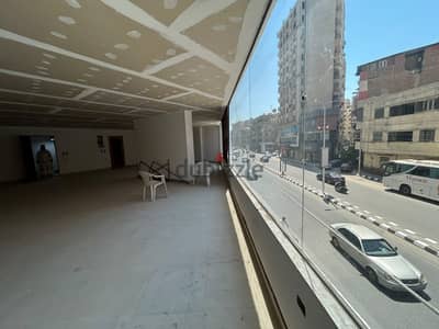 مساحه ميزان ١٢٥ متر بشارع النحاس تقاطع مع إشاره الفاتح