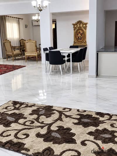 Furnished for rent in Al-Shorouk City, the third district, west, near the Arab Open University