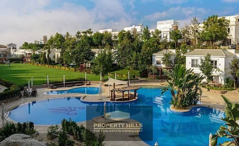 Inspect immediately town house finished for sale at Mountain View 1 next to the American University near Katameya Dunes and Mivida