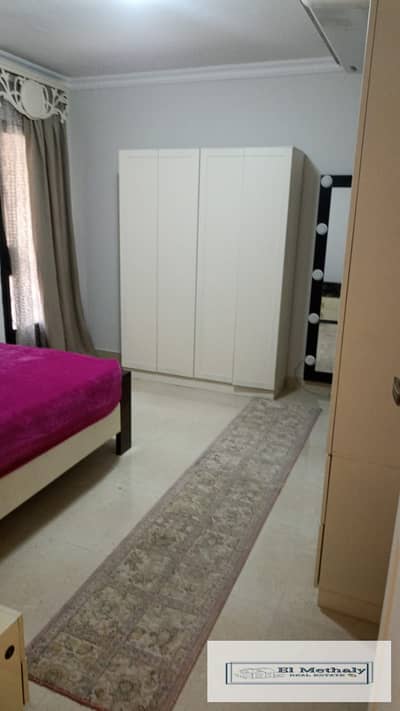 A distinctive furnished apartment in Al Rehab, New Cairo, in a prime location next to the Old Market and amenities.