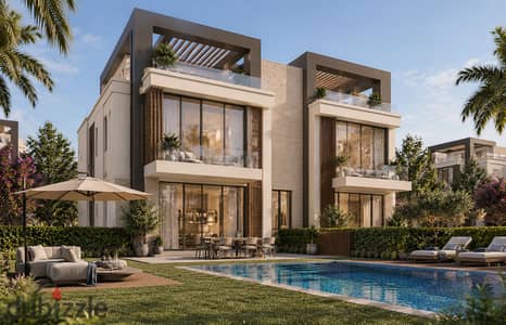 توين هاوس 248م في Valley View 2 زايد الجديدة - خصم 10% - مقدم 10% وتقسيط 10 سنين