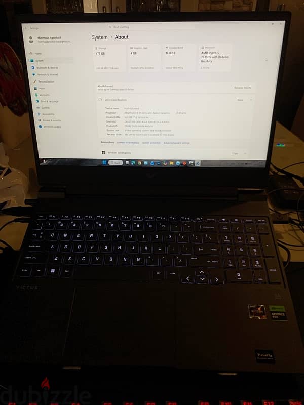 Hp Victus 15 Gaming 2