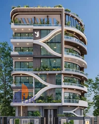 A distinctive 118-square-meter apartment for sale, directly opposite Hyde Park on South 90th Street, in the heart of Fifth Settlement, New Cairo.