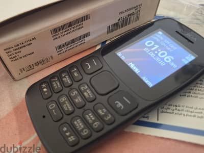 نوكيا 106 nokia 106 الاصلى فيتنانى بعلبته ومشتملاته مح250تاج مايك