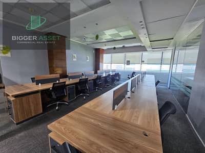 For Rent|Fitted Office|413Sqm|prime location|Fully Finished+Acs