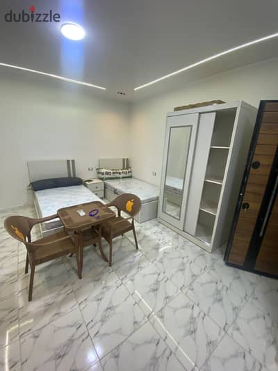 Furnished studio for rent in October, First District, includes water and electricity Furnished studio for rent in October, First District, includes water and electricity