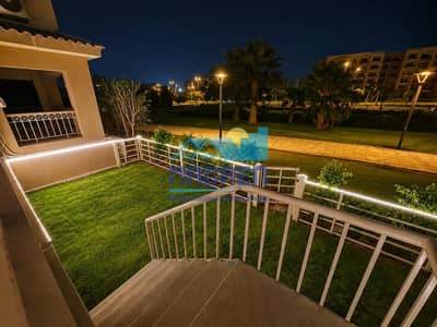 Apartment for sale in Madinty Model (400) Ground floor with garden 189 m + 35 m garden view of the stream, prime location in B2