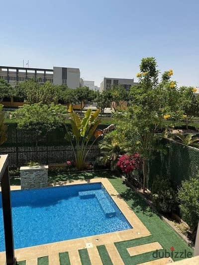 Luxury 3 bedroom villa in Sarai with panoramic lake views, 8-year installments or 50% instant cash discount, minutes from AUC Madinaty & Bloomfields